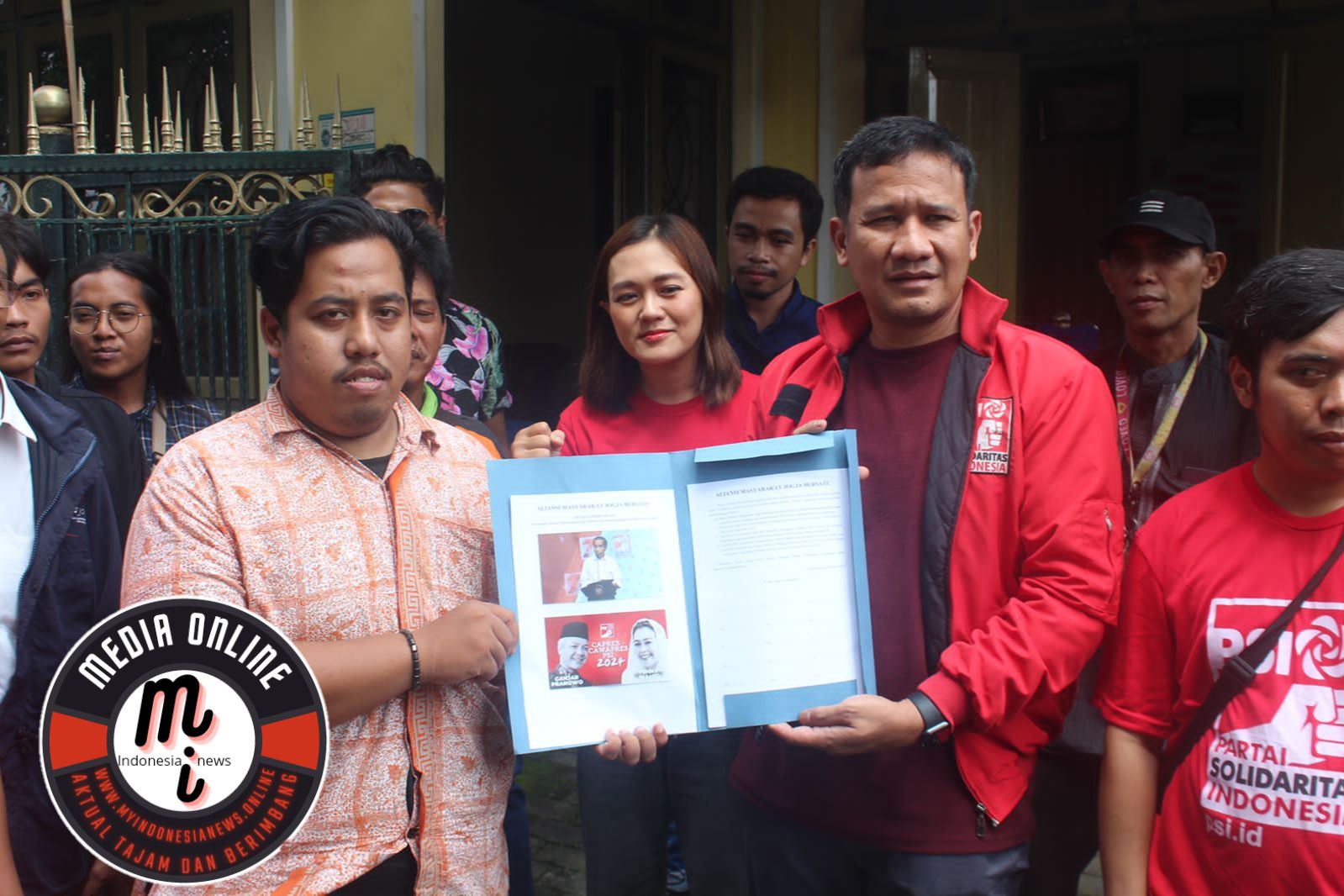 Ada Apa?Kantor DPW PSI DIY Digeruduk, Warga Yogya Sampaikan Hal Ini