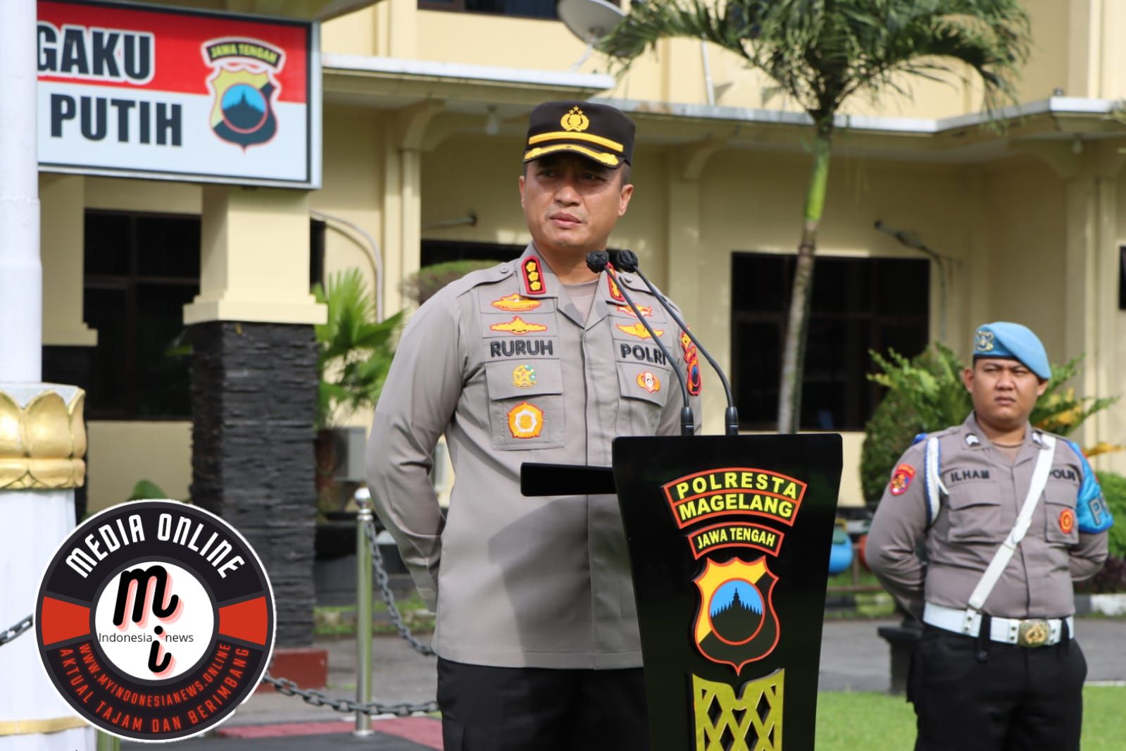 Sembilan Belas Personil Berprestasi Terima Penghargaan dari Kapolresta Magelang