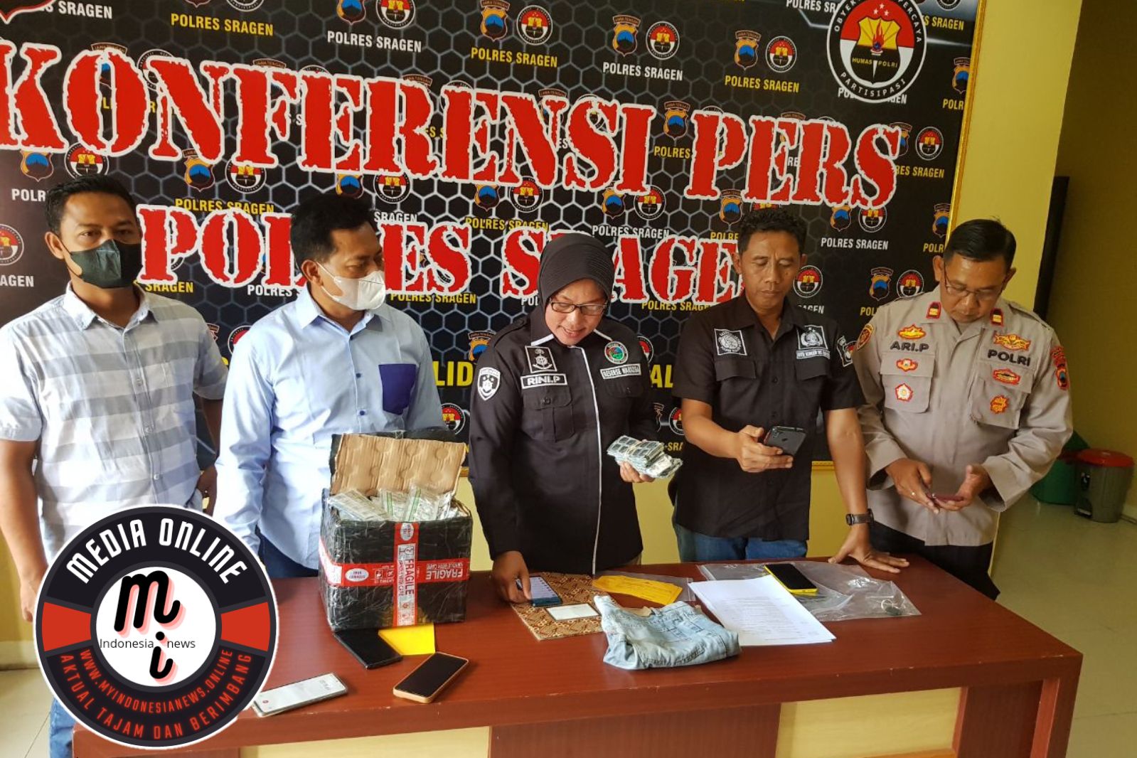 Terkini..!! Penggerebegan Obat Terlarang di Sragen, Polisi Amankan Seorang Tersangka dan Ribuan Pil Koplo