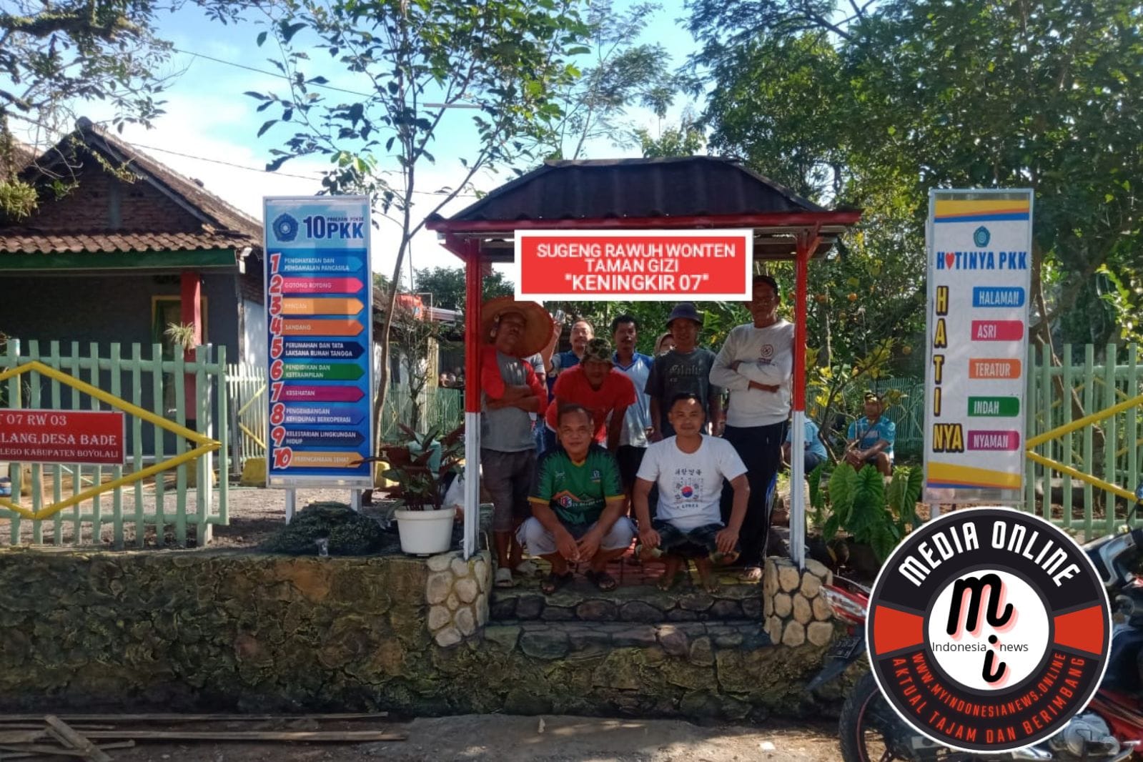 Dukuh Pelang Boyolali Berhasil Membuat Taman Gizi Keningkir 07 Tingkatkan Ketahanan Pangan