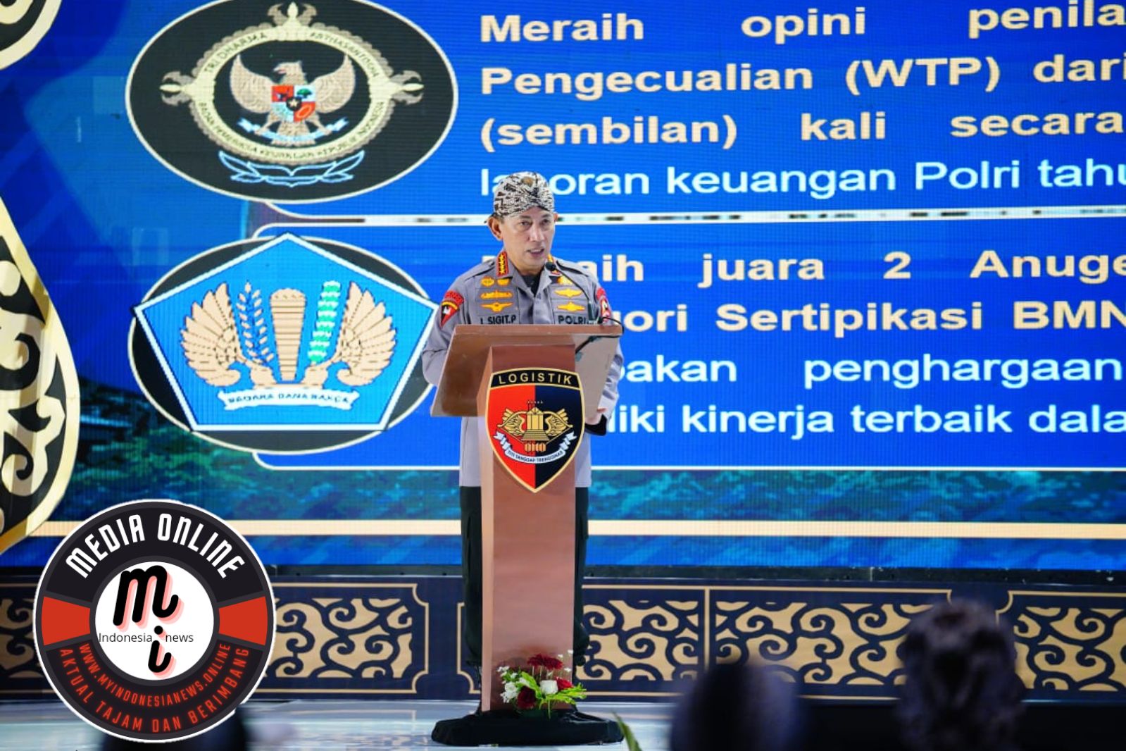 Kapolri Minta SLog Optimalkan Fungsinya Mendukung Kebijakan Pemerintah dan Menjamin Keamanan Pemilu