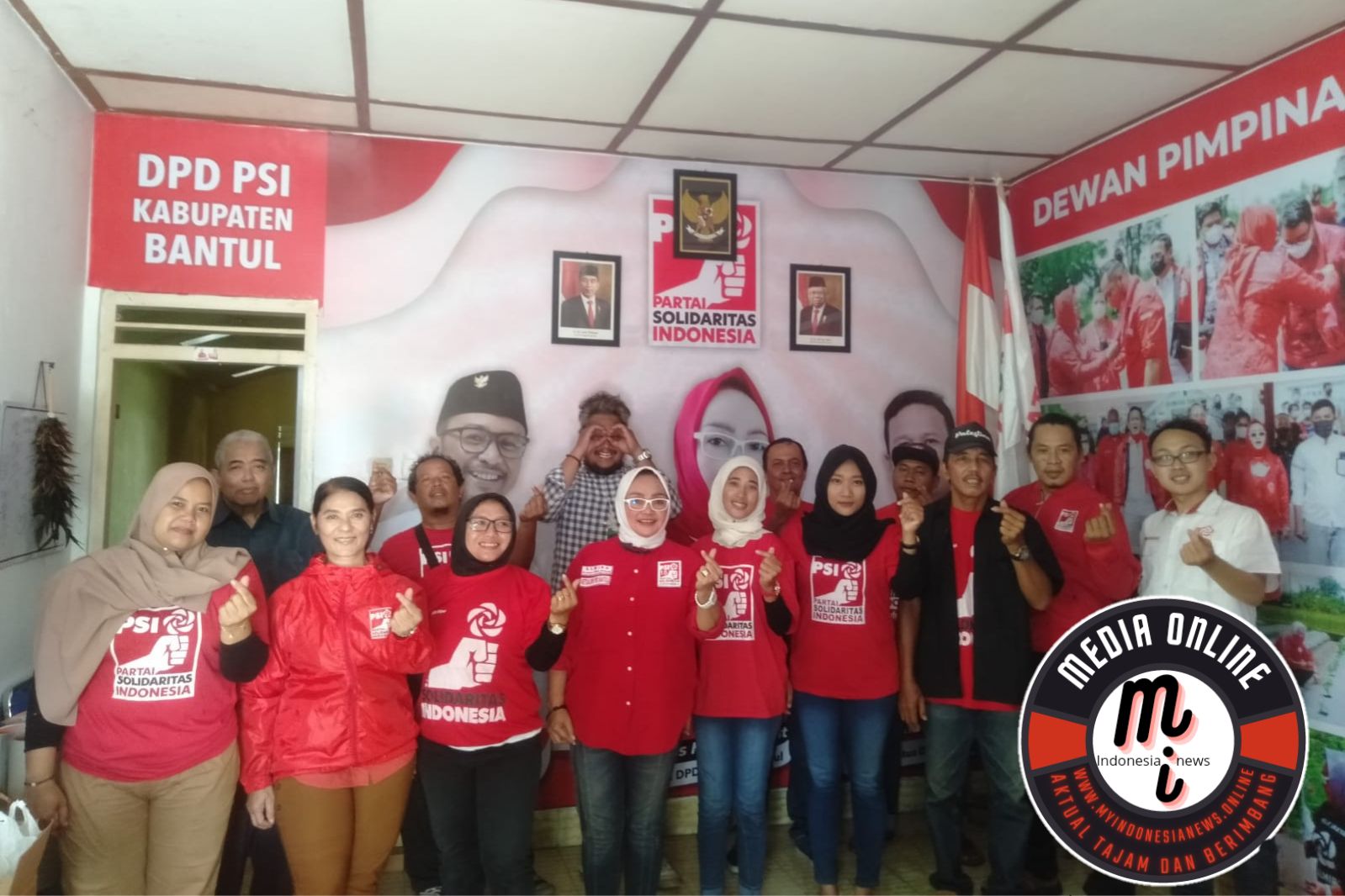 Konsolidasi Bacaleg PSI Bantul Makin Siap Hadapi Pemilu 2024