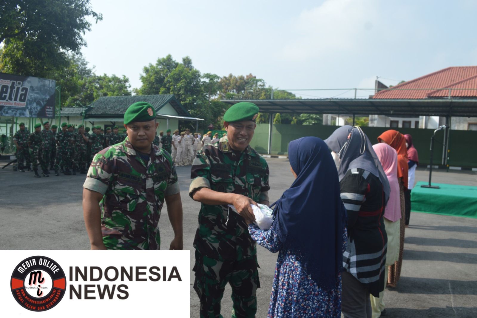 Kodim Boyolali Salurkan Zakat Fitrah untuk Warga