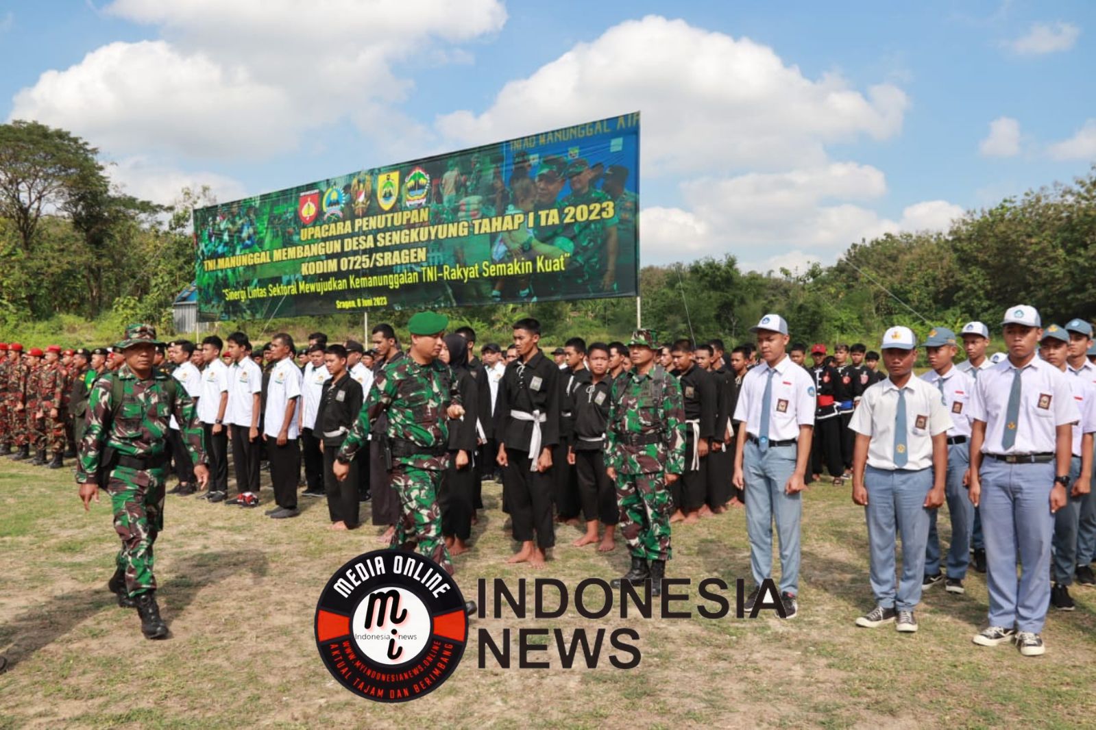 Pangdam IV/Diponegoro Menyampaikan Pesan Penting saat Penutupan TMMD Bukuran