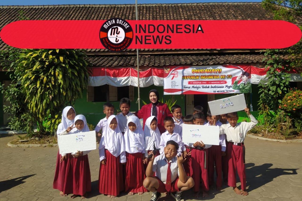 Mahasiswa KKN UNISRI Berhasil Mencerahkan Semangat Belajar Bahasa Inggris di SD N Teter